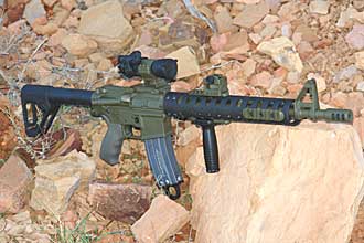 AR-15 with Aimpoint Mount