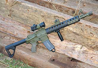 AR-15 with Adjustable Stock