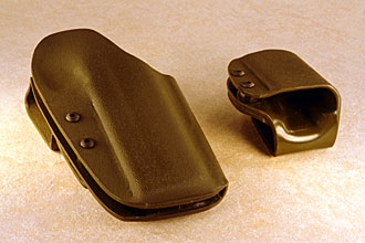 Kydex 1911 holster and magazine pouch