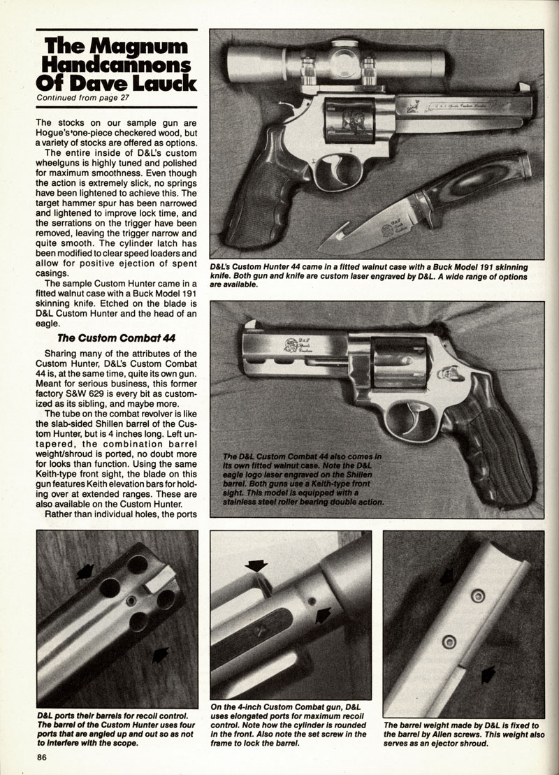 Custom Combat Handguns - 1995