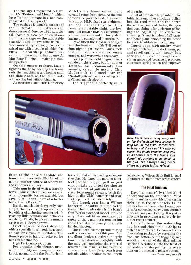Guns Magazine - June 1995