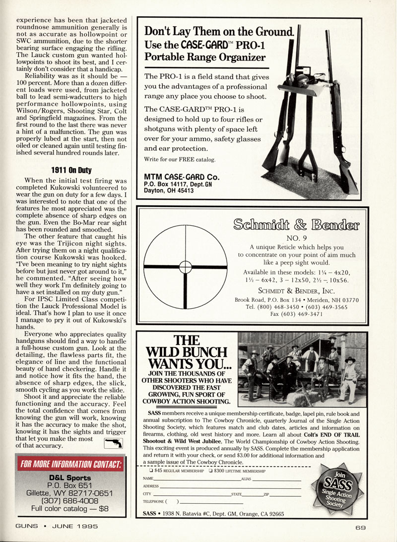 Guns Magazine - June 1995