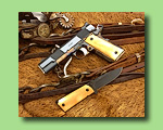 Western 1911, knife and bridle