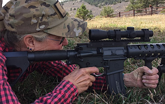AR-15 1.5x-4x lightweight scope