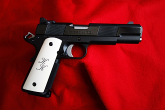 Slimline professional model 1911 with ivory grips