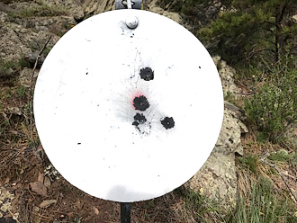 Shooting prone off bipod at 1200 yards - .398 MOA