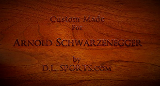D&L Sports™ custom made Plaque for Arnold Schwarzenegger