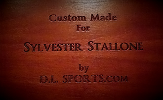 D&L Sports™ custom made Plaque for Sylvester Stallone