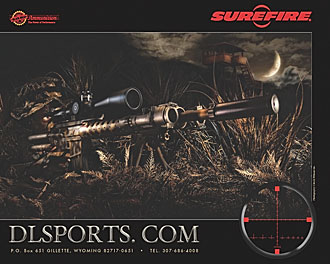 D&L Sports™ Custom S&B 5-25X Scope Reticle 25X FOV