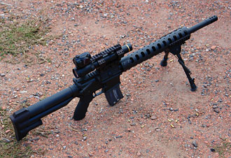 AR15 dual optic mount